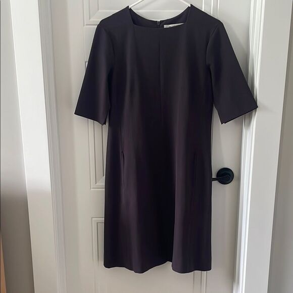 Elegant MM Lafleur Dark Gray Dress - Picture 1 of 7